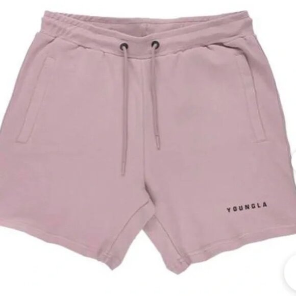 EUC YOUNGLA 1118 The Perfect Shorts Lavender size Small - Picture 1 of 5